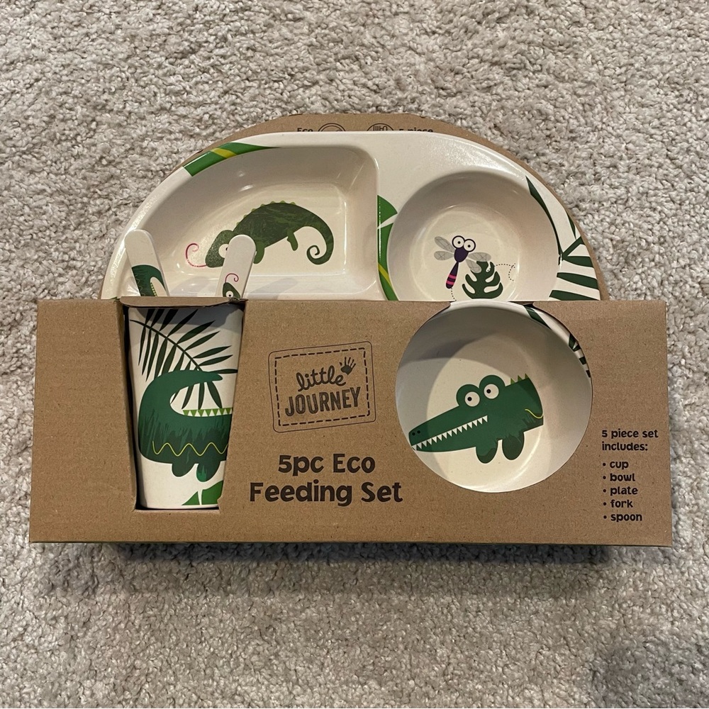 5pc Eco-Friendly Kid’s Dinnerware Set